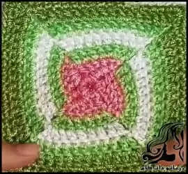 آموزش رایگان تکنیک بافت چرخشی - crochet20Rotational20weaving20technique20tutorial 01