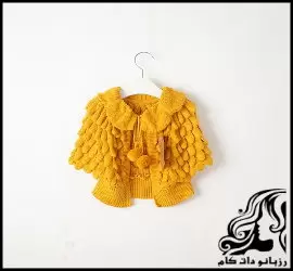 آموزش بافت شنل پانچ بالرو رودوشی دومیل سنبل - crochet20Sarafan20shirt20for20girls20tutorial 04