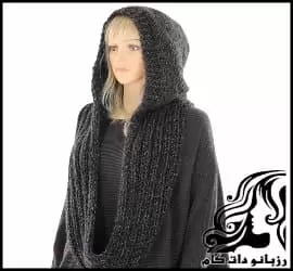 آموزش رایگان بافت شال و کلاه سرهم به همراه فیلم - crochet20Shawl20and20hat20tutorial 04