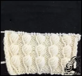 آموزش رایگان بافت مدل صدفی به همراه فیلم فارسی - crochet20Shell20model20tutorial 01