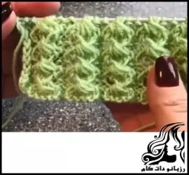 آموزش بافت مدل پیچ صدفی به همراه فیلم - crochet20Shell20screw20model20tutorial 01