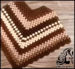 آموزش بافت پانچو ساده و شیک، یادگیری بافتنی برای کسب درآمد در خانه - crochet20Simple20and20stylish20poncho20for20girls20tutorial 01