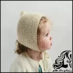 آموزش رایگان و قدم به قدم بافت کلاه نوزادی ساده - crochet20Simple20baby20hat20tutorial 03