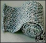 بافتنی و آموزش بافت شال مدل شن روان - crochet20Smooth20sand20model20shawl20tutorial 01