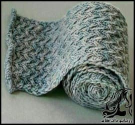 بافتنی و آموزش بافت شال مدل شن روان - crochet20Smooth20sand20model20shawl20tutorial 01
