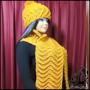 آموزش بافت شال و کلاه خاص، مدلهای مدرن و شیک برای زمستان - crochet20Special20shawls20and20hats20tutorial 02