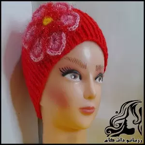 آموزش بافت کلاه دخترانه شیک و جذاب به زبان ساده - crochet20Stylish20and20attractive20girls20hat20tutorial 01