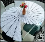 آموزش رایگان بافت رومیزی شیک و جذاب - crochet20Stylish20and20attractive20table20tutorial 04