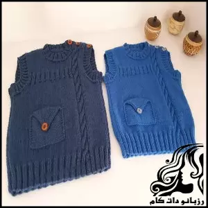 آموزش بافت جلیقه پسرانه شیک و ساده برای مبتدیان - crochet20Stylish20and20simple20boys20vest20tutorial 01