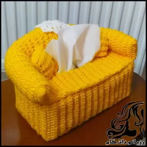 آموزش بافت کاور دستمال کاغذی شیک و ساده - crochet20Stylish20and20simple20tissue20paper20cover20tutorial 01