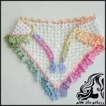 آموزش کامل بافت مینی اسکارف شیک و ترند؛ از پایه تا حرفه‌ای - crochet20Stylish20and20trendy20mini20scarf20tutorial 01