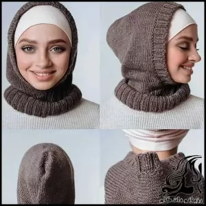 روش بافت کلاه زمستانی زنانه شیک، سریع و آسان - crochet20Stylish20womens20winter20hat20tutorial 01