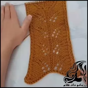 آموزش بافت پترن خوشه گندم به همراه ویدیو - crochet20Wheat20ear20pattern20tutorial 01