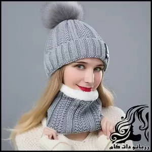 آموزش بافت کلاه و شال زنانه با طرح ذرتی نخودی به صورت گام به گام - crochet20Womens20hat20and20scarf20with20a20pea20pattern20tutorial 02
