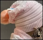 آموزش بافت کلاه زنانه طرح موج بافی و پاپیون - crochet20Womens20hat20with20wavy20design20tutorial 01