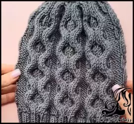 بافتنی و آموزش رایگان بافت مدل کندویی درشت - crochet20big20hive20model20tutorial 01