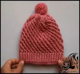 آموزش رایگان بافت کلاه کج راه - crochet20crooked20hat20tutorial 01