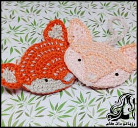 بافتنی و آموزش بافت سر روباه - crochet20fox20head 12