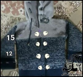 بافتنی و آموزش بافت سویشرت کلاهدار - crochet20hooded20sweatshirt20tutorial 01