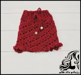 آموزش قدم به قدم بافت دامن صدفی، شروعی برای هنر بافتنی - crochet20shell20skirt20tutorial 01
