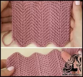 چگونه بافت پترن زیگزاگی را در چند مرحله ساده بیاموزیم - crochet20zigzag20pattern20tutorial 01