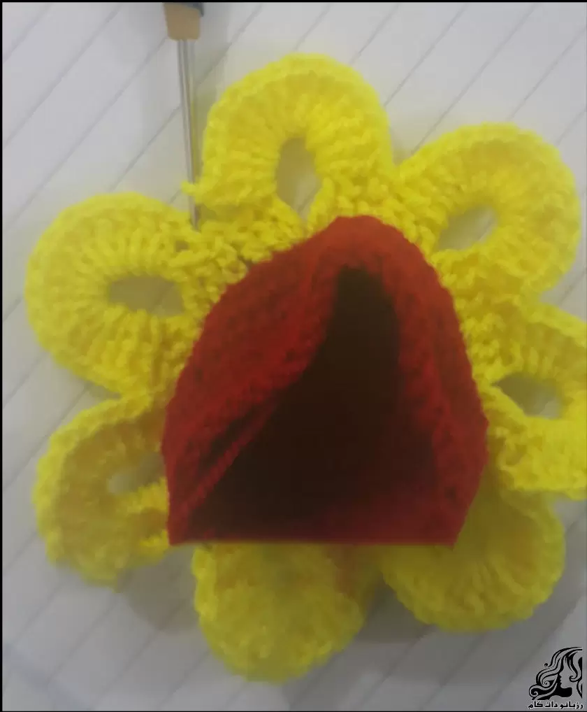 آموزش بافت جا تخم مرغی تزیینی برای هفت سین