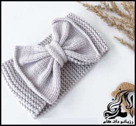 بافتنی و راهنمای بافت هدبند دخترانه پاپیونی - diy20crochet20Bow20headband20for20girls 01