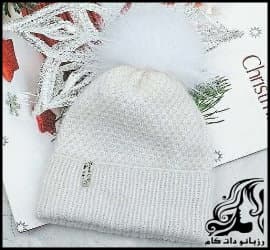 بافتنی و آموزش بافت کلاه میل بافی مدل جودانه - diy20crochet20Knitted20hat20barley 03