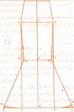 طرز دوخت دامن ماهي