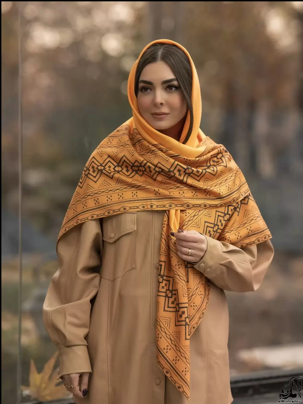 راهنمای کامل ست شال و روسری با آرایش شیک