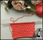 بافتنی و آموزش بافت مدل قلبی کج راه - knitte20Crooked20heart20model20tutorial 01