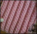 بافتنی و آموزش بافت کشباف گندمی با 5 دانه - knitte20Wheat20knitting20model20tutorial 01