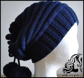 بافتنی و آموزش بافت کلاه شل و شال رینگی - knitted20A20loose20hat20and20ring20shawl20tutorial 02
