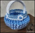 بافتنی و آموزش بافت سبد دسته دار لاکچری - knitted20Basket20with20handle20tutorial 39