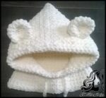 بافتنی و آموزش بافت کلاه بچگانه مدل خرسی - knitted20Bear20model20childrens20hat20tutorial 01