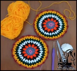 بافتنی و آموزش بافت موتیف زیبا و کاربردی - knitted20Beautiful20and20practical20motif20tutorial 01