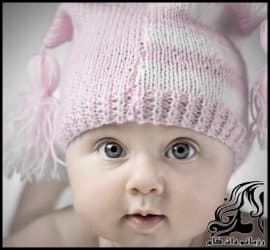بافتنی و آموزش بافت کلاه کودک مدل شیطونی - knitted20Childs20hat20mischievous20model20tutorial 01
