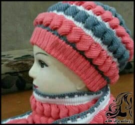 بافتنی و آموزش بافت کلاه پیچ انگشتی - knitted20Finger20screw20hat20tutorial 01