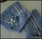 بافتنی و آموزش بافت ژیله دخترانه بدون حلقه - knitted20Girls20gilet20without20ring20tutorial 01