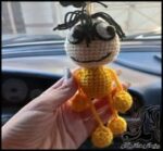عروسک بافی و آموزش بافت عروسک آویز خنگول - knitted20Hangul20hanging20doll20 01