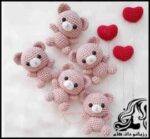 عروسک بافی و آموزش بافت عروسک خرس کوچولو - knitted20Little20bear20doll20tutorial 01