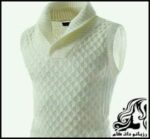 آموزش بافت جلیقه مردانه مدل پیچ لوزی یقه شال جلو بسته - knitted20Mens20vest20tutorial 01