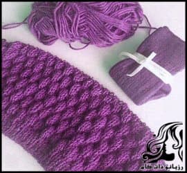 بافتنی و آموزش بافت مدل پفکی - knitted20Puffy20model20texture20tutorial 01