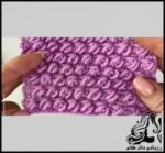 بافتنی و آموزش بافت مدل پفی قلاب بافی - knitted20Puffy20model20tutorial 01