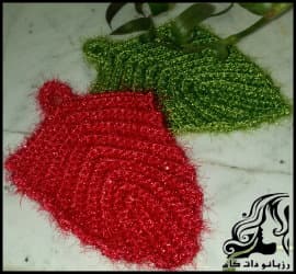 بافتنی و آموزش بافت اسکاچ برگ - knitted20Scotch20leaves20tutorial 01