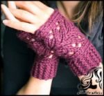 بافتنی و آموزش بافت ساق طرح دار دومیل - knitted20Womens20gloves20with20legs20tutorial 02