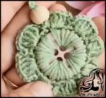 بافتنی | آموزش گام به گام بافت آویز فانتزی - knitted20fancy20pendant20tutorial 01