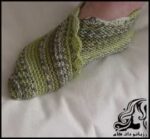 بافتنی و آموزش بافت پاپوش ساده با کفی نمدی - knitted20slippers20on20felt20soled20tutorial 06