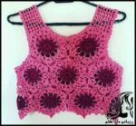 بافتنی و آموزش بافت تاپ زنانه زیبا - knitted20womens20top20tutorial 01