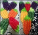 بافتنی و آموزش بافت اسکاج بادمجان - knitting20Eggplant20skein20tutorial 01
